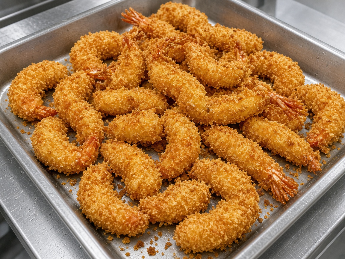 Breaded frozen product development